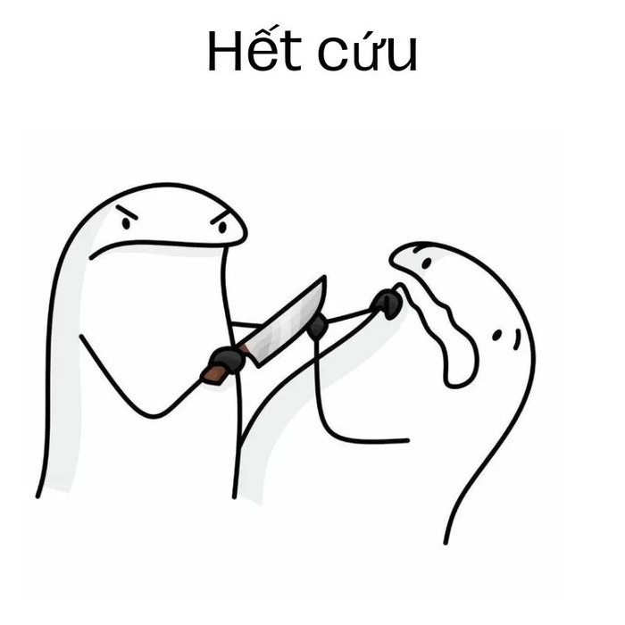 Hình meme hết cứu gây sốt