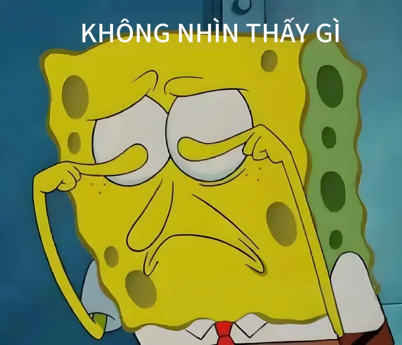Meme Bọt Biển bá đạo chất lừ