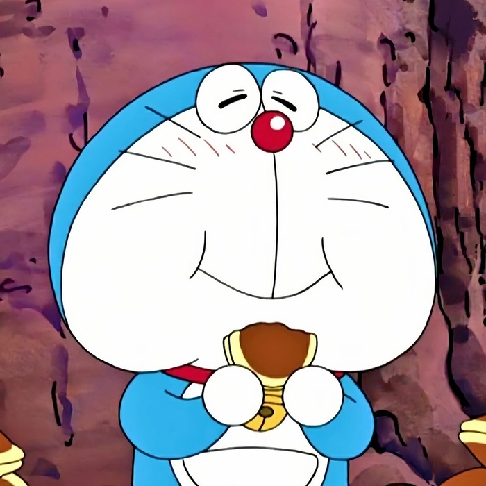Meme Doraemon cười ngất ngây