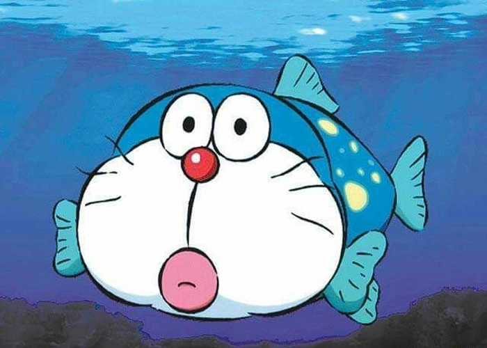 Meme Doraemon mặt hài độc lạ
