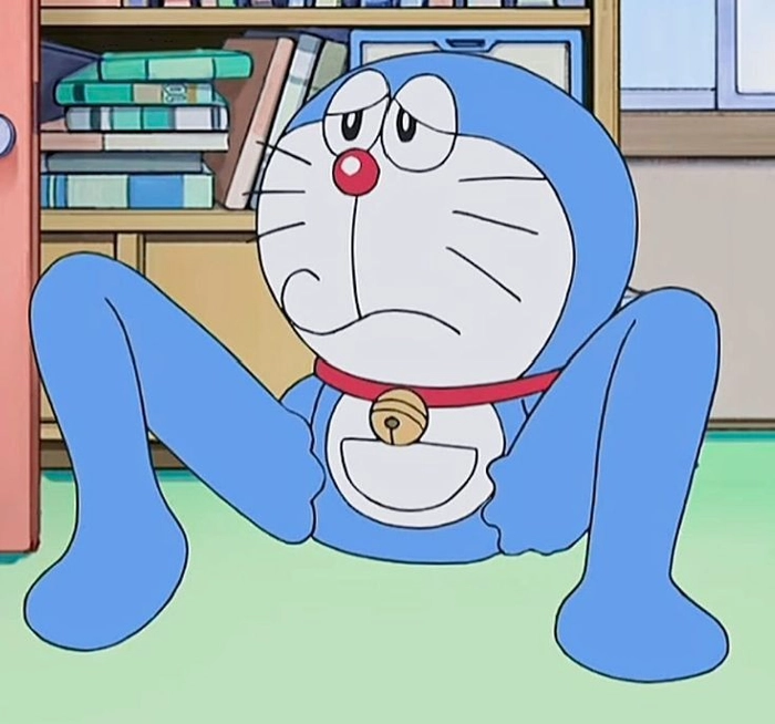 Meme Doraemon mặt hài khó nhịn cười