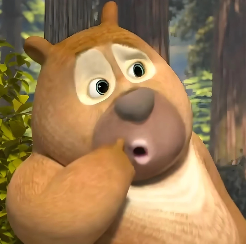 Meme Gấu Boonie bá đạo phong cách độc đáo