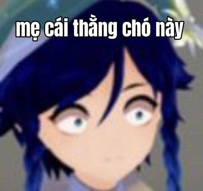 Meme Genshin Impact chất ngầu độc lạ