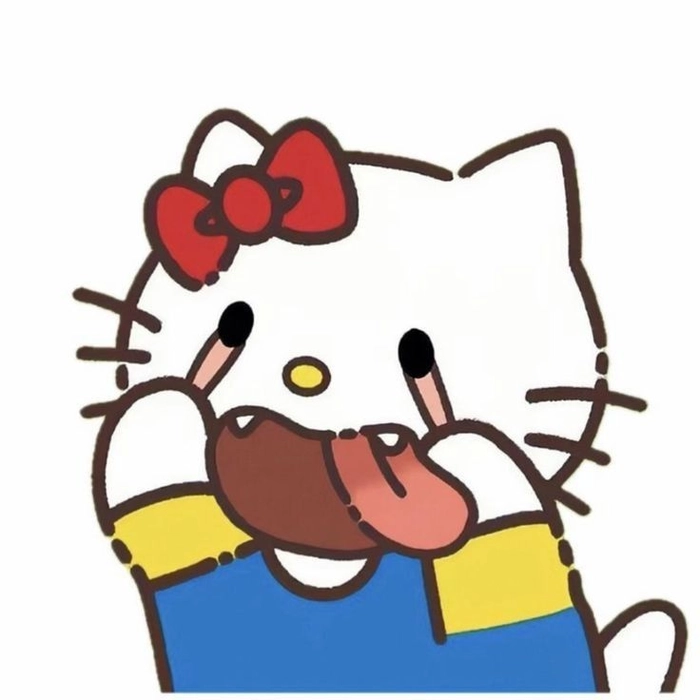 Meme Hello Kitty bựa lầy khó cưỡng
