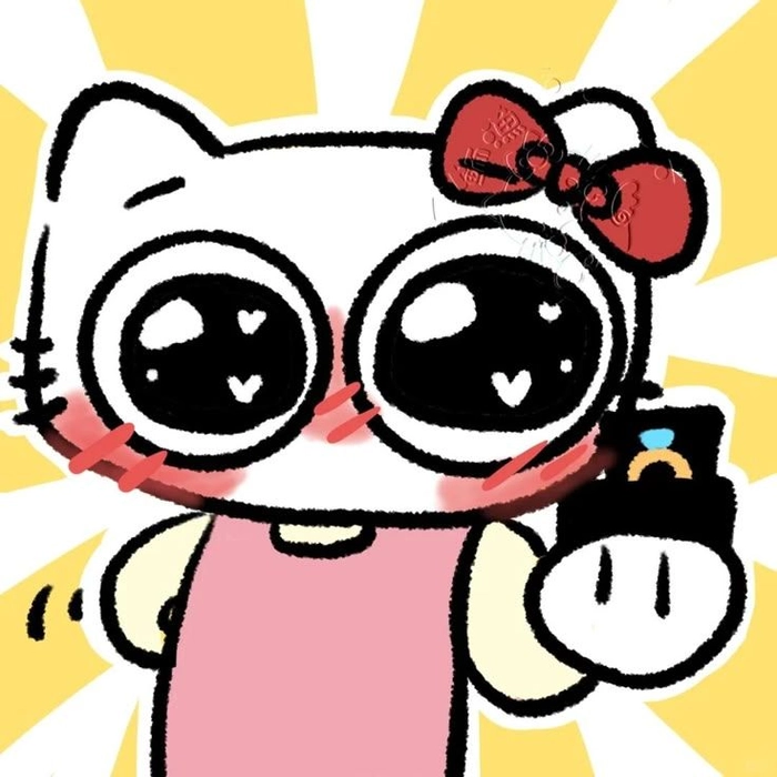 Meme Hello Kitty hài hot trend mạng