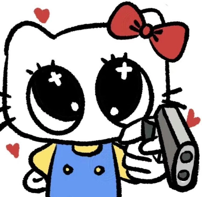 Meme Hello Kitty hài khiến cười xỉu