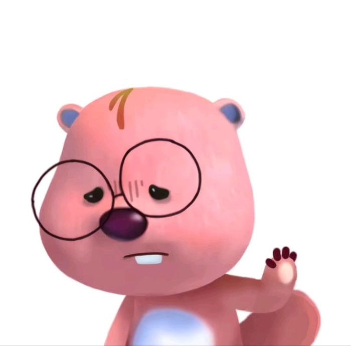 Meme Loopy mắt thâm độc lạ
