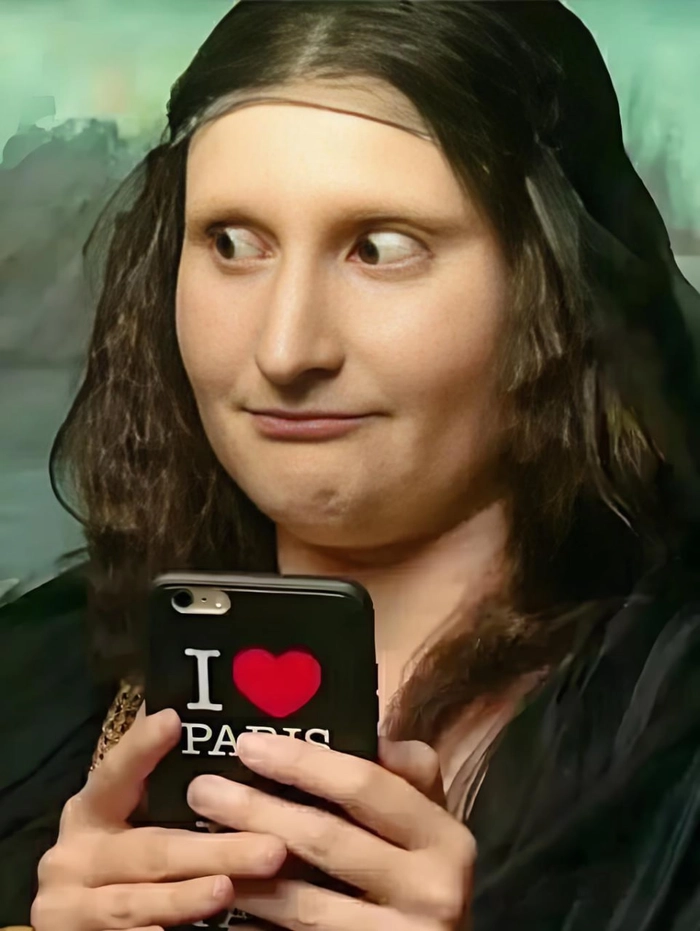 Meme Monalisa độc lạ gây sốt cộng đồng
