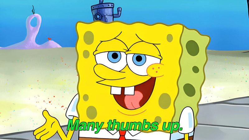 Meme Spongebob chế ngộ nghĩnh