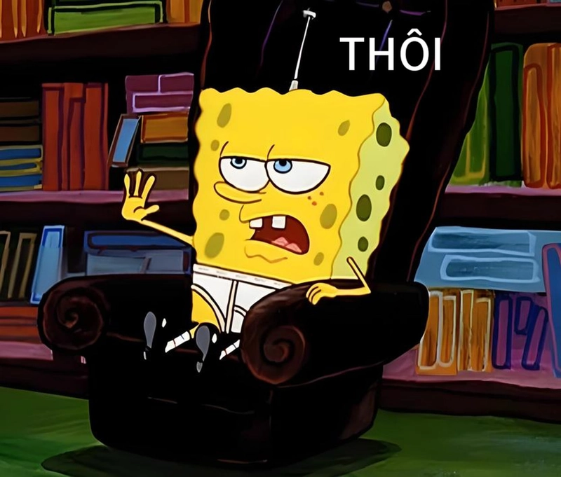 Meme Spongebob hài vui nhộn