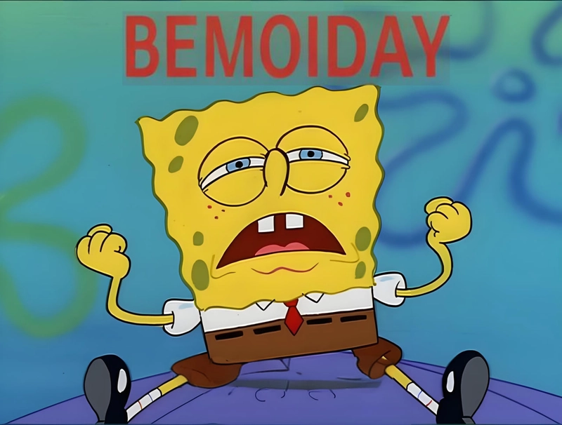 Meme Spongebob ngộ nghĩnh đáng yêu