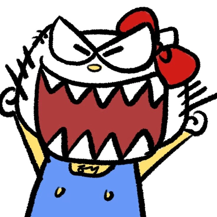 Meme ảnh Hello Kitty bựa vui nhộn