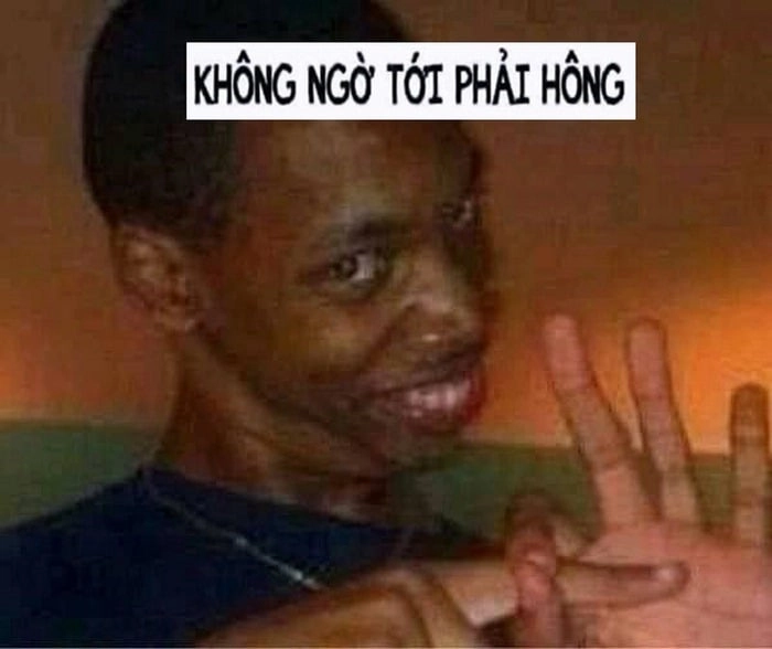 Meme anh da đen gãi đầu cực vui