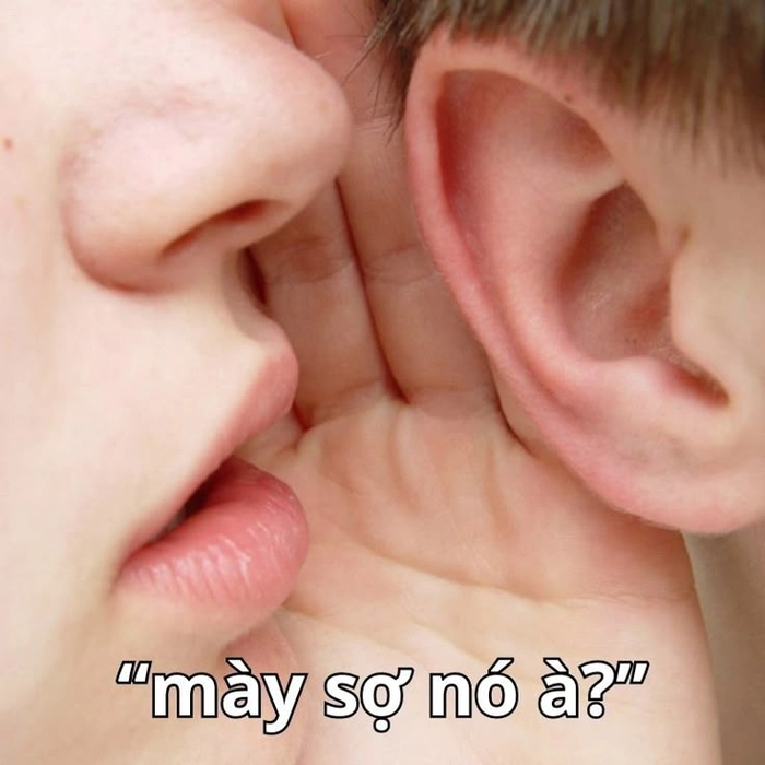 Meme bạn sợ à chế lầy