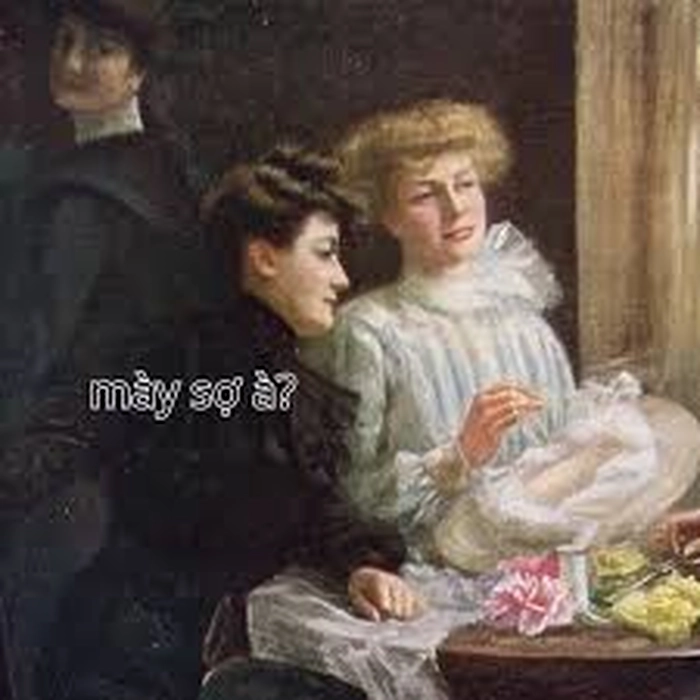 Meme bạn sợ à cười ngất