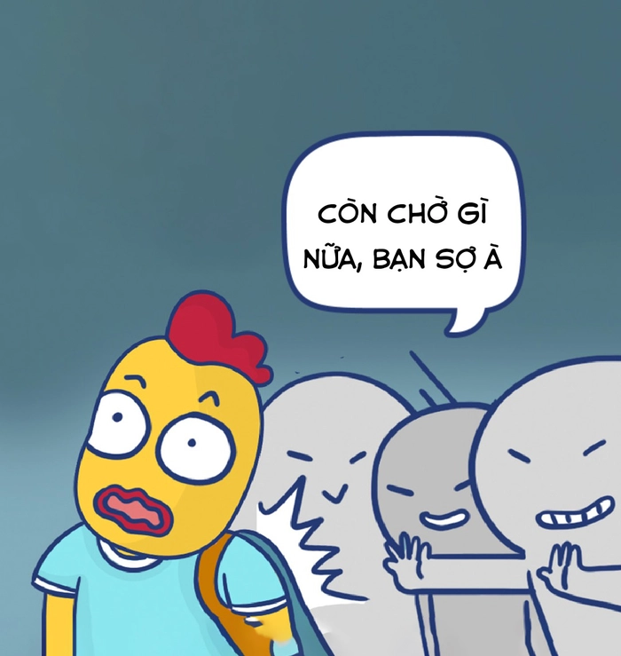 Meme bạn sợ à độc đáo