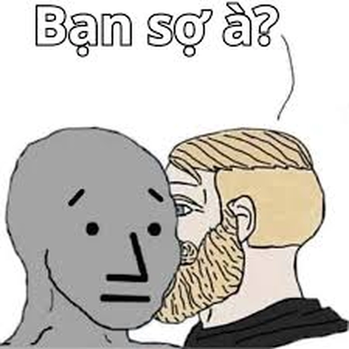 Meme bạn sợ à troll cực chất