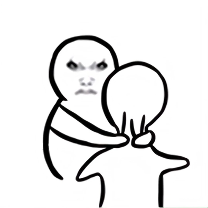 Meme bóp cổ lè lưỡi cực lầy