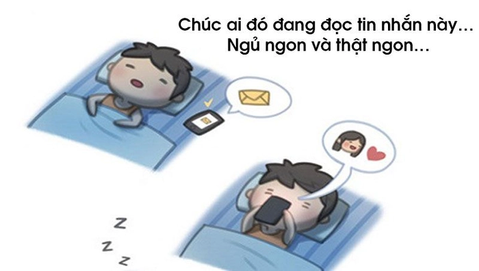 Meme chúc ngủ ngon cute cho bạn bè
