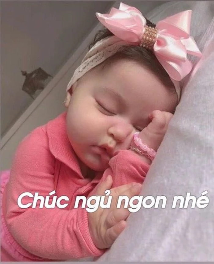 Meme chúc ngủ ngon cute ngọt ngào