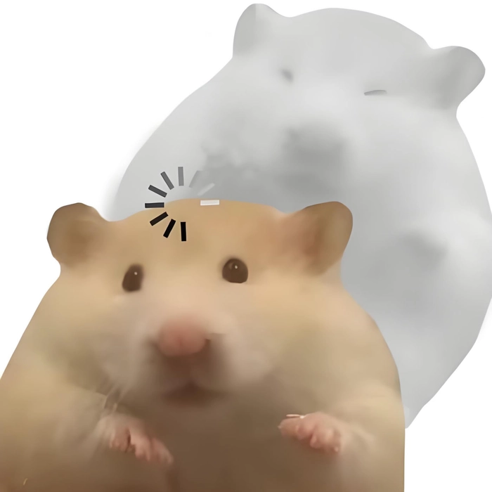 Meme chuột Hamster khóc chế vui nhộn