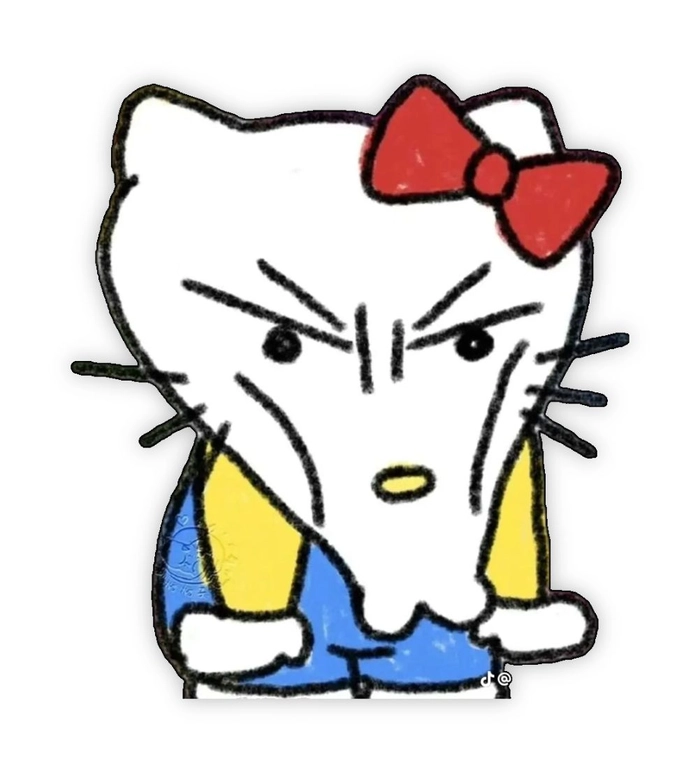 Meme đội quần Hello Kitty bá đạo