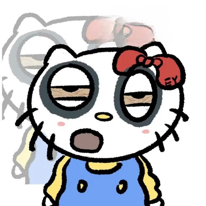 Meme đội quần Hello Kitty hot trend