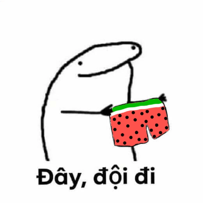 Meme đội quần đáng yêu ngộ nghĩnh