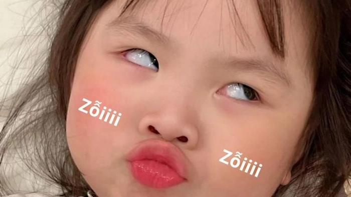 Meme em bé cute siêu cấp đáng yêu