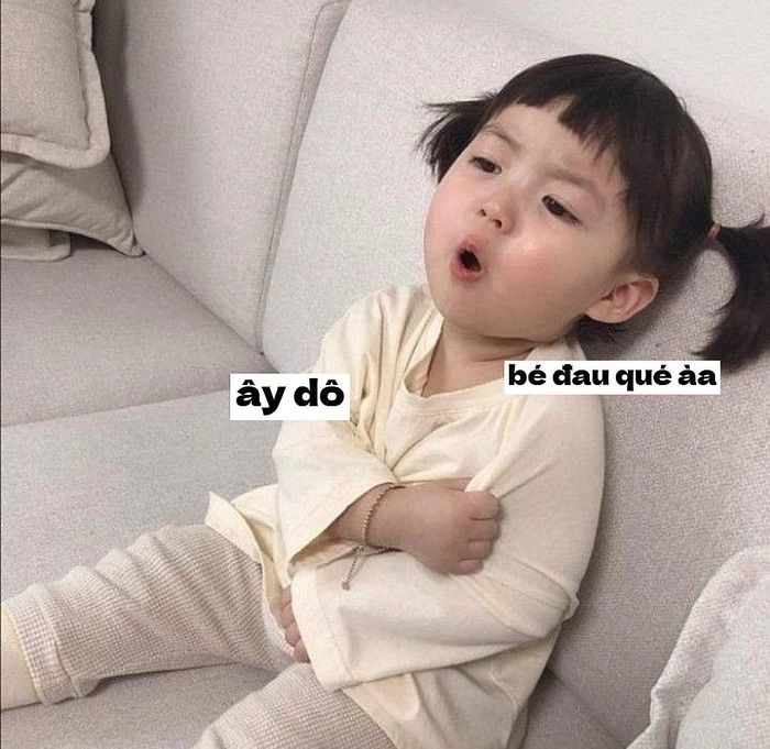 Meme em bé dễ thương siêu đáng yêu