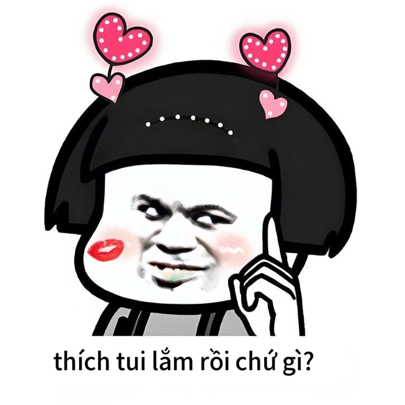 Meme gấu trúc bắn tim khiến cười ngất