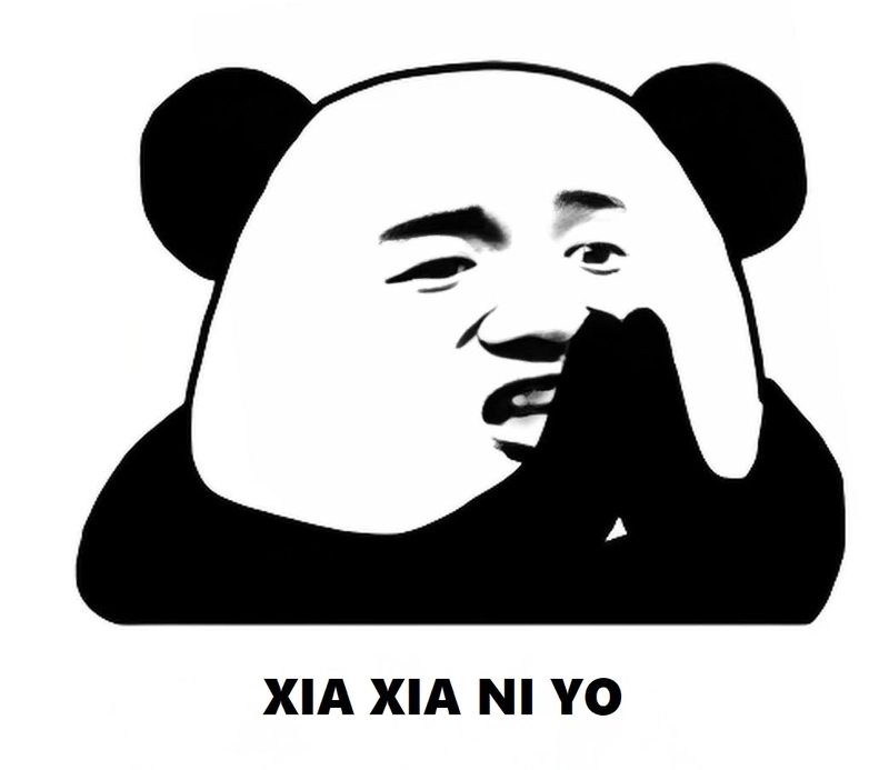 Meme gấu trúc đa tạ lầy lội