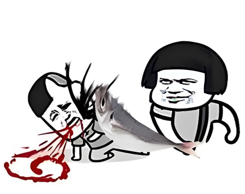 Meme gấu trúc kinh dị ám ảnh