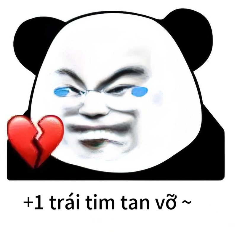 Meme gấu trúc yêu vui nhộn