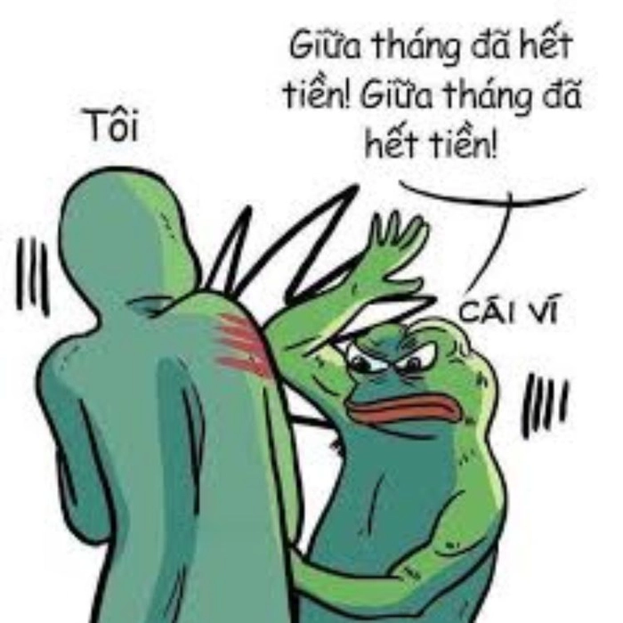 Meme không có tiền hài khó ngừng