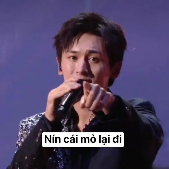 Meme nín mỏ cực hài hot trend