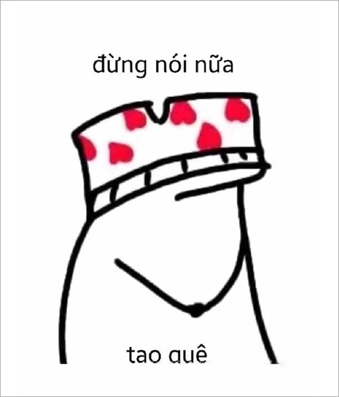 Meme quê quá hài hước bá đạo