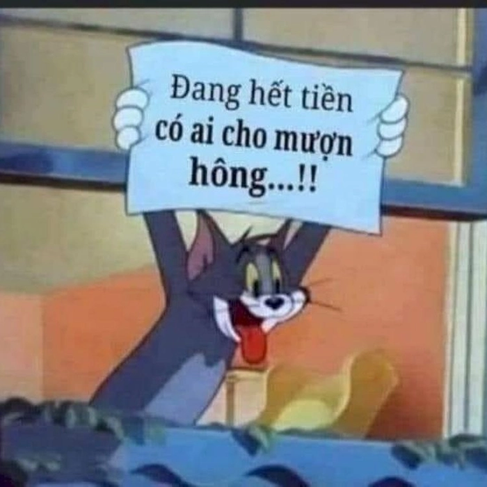 Meme ví hết tiền cực lầy lội