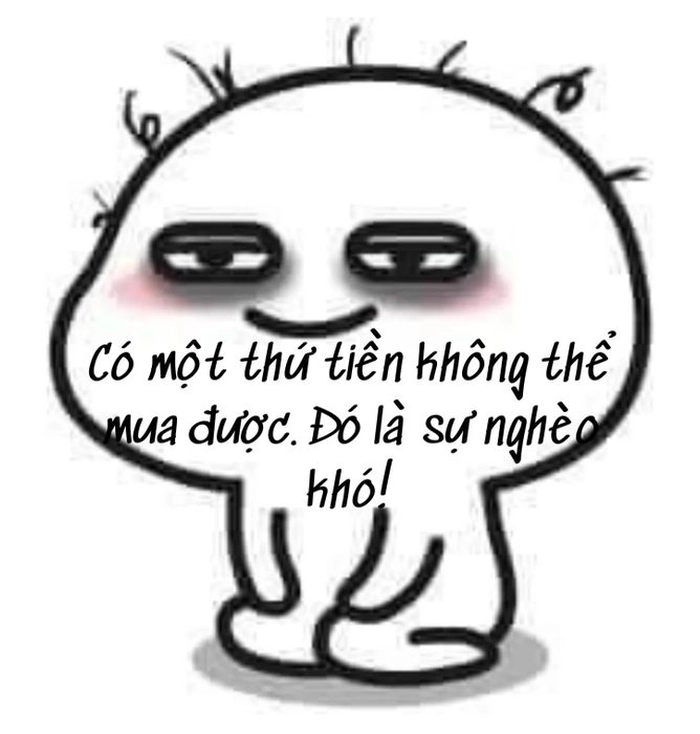 Meme ví hết tiền troll chất chơi