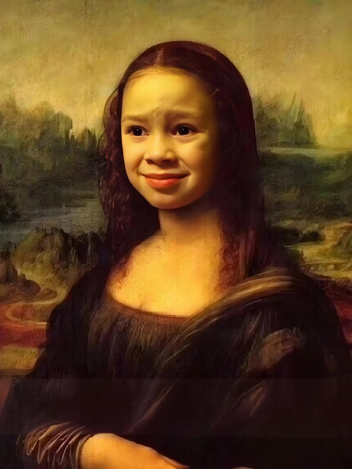Mona Lisa meme troll hài khó cưỡng