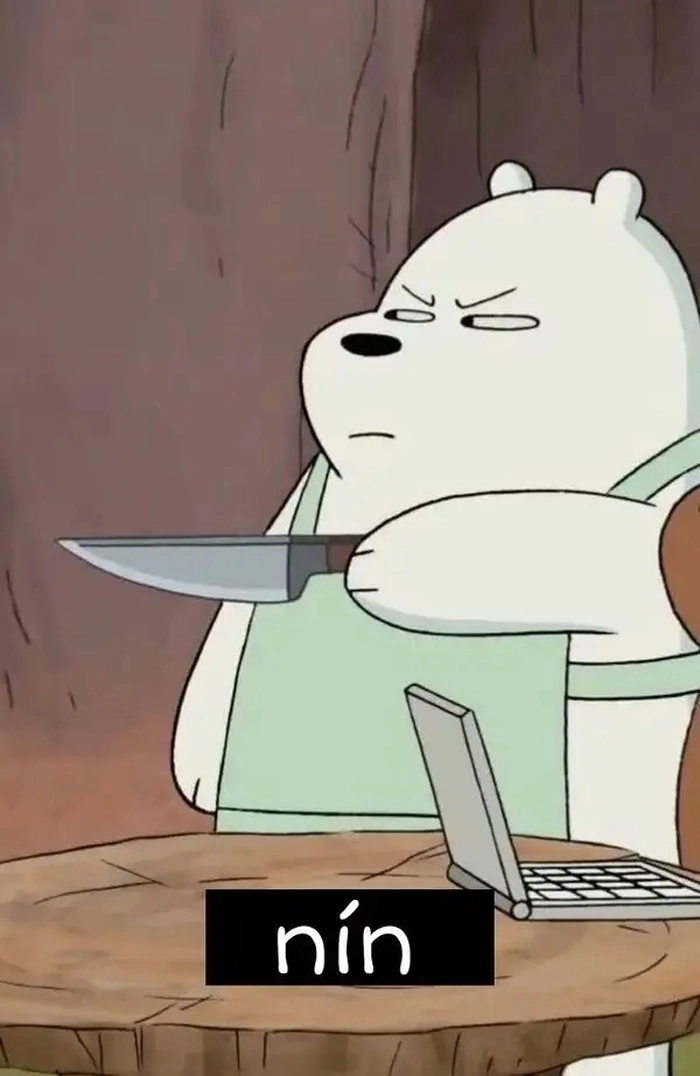 Nín meme chế siêu đáng yêu