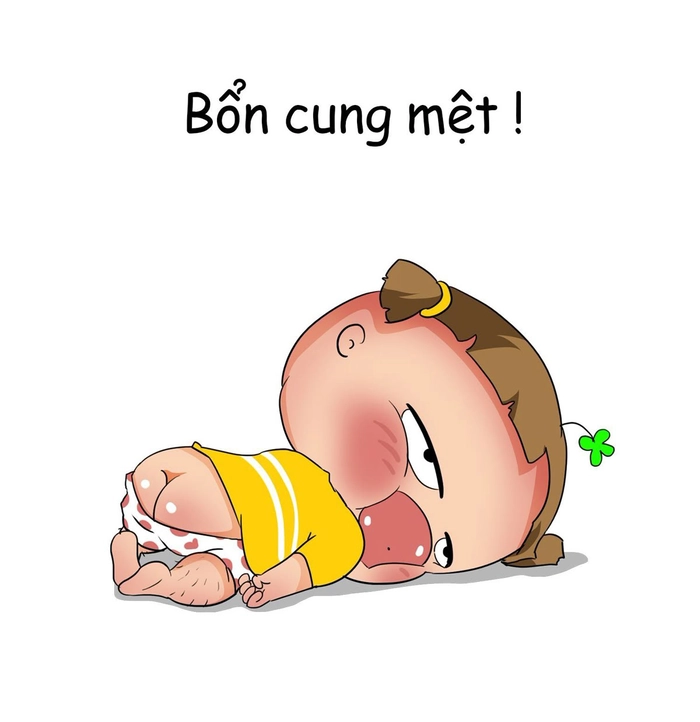 Quỳnh Aka mệt mỏi dí dỏm