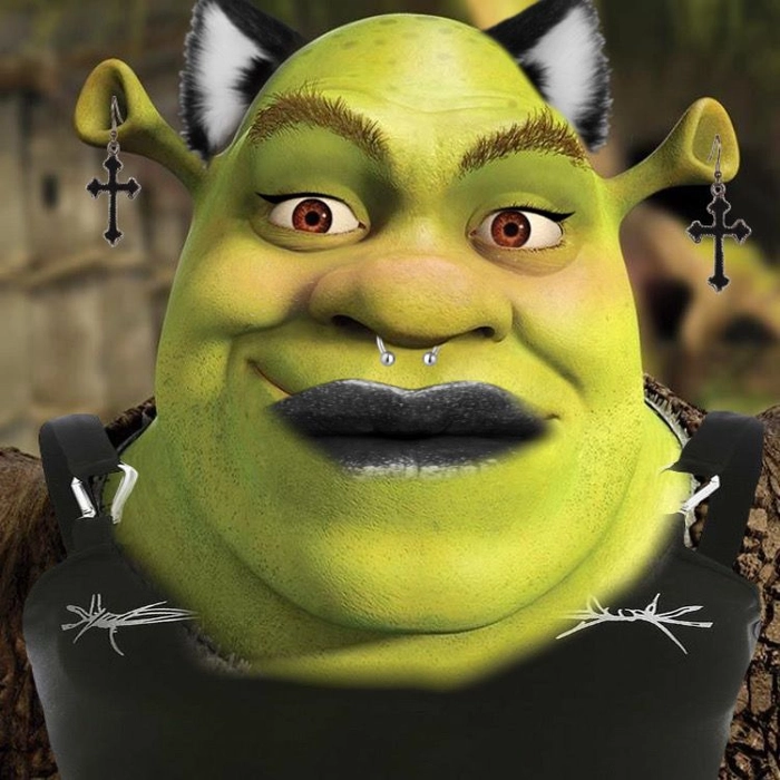 Shrek meme chế khó đỡ