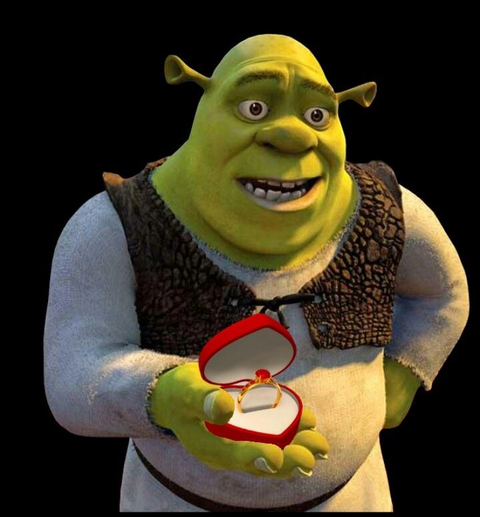 Shrek quái vật xanh meme vui nhộn