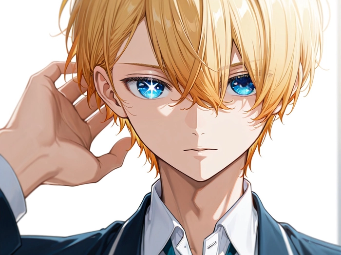 Ảnh Aquamarine Hoshino anime mang nét nghệ sĩ