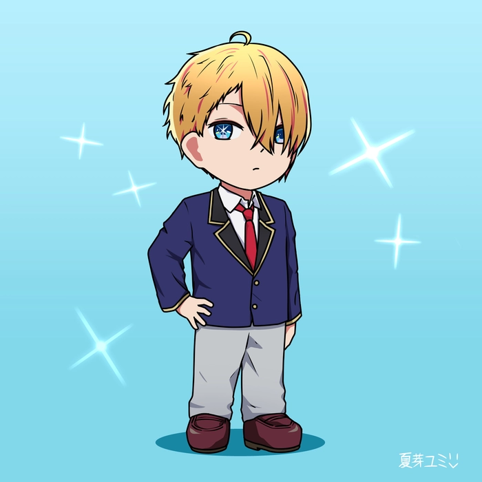 Ảnh Aquamarine Hoshino chibi dễ thương