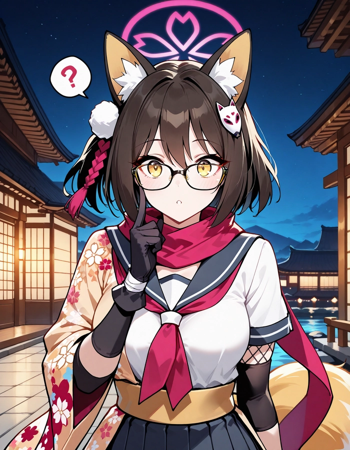 Ảnh Izuna Kuda Blue Archive girl xinh ngầu