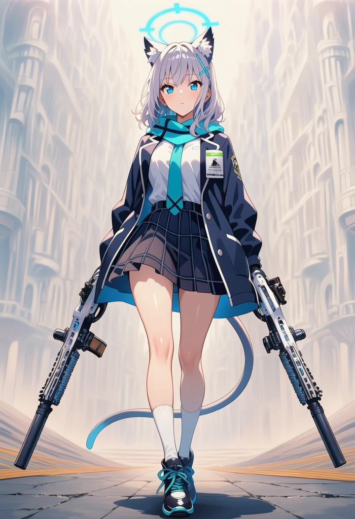 Ảnh Sunaookami Shiroko Blue Archive nổi bật