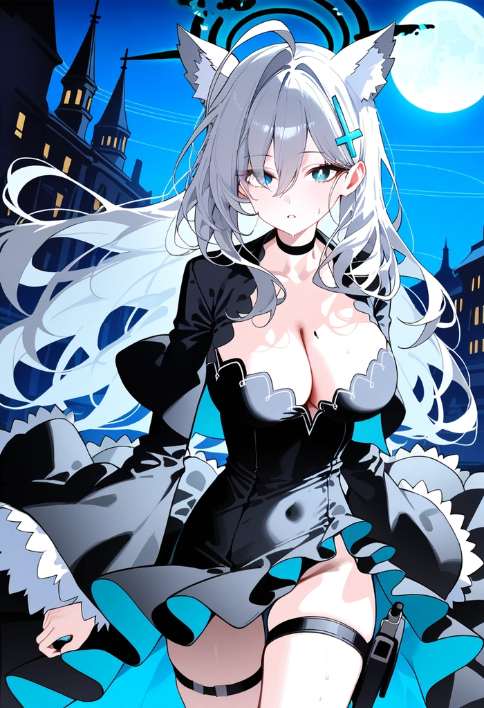 Ảnh anime Blue Archive Shiroko cuốn hút