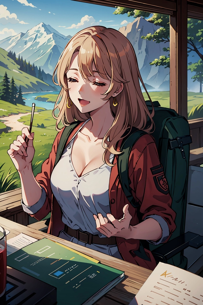 Anime Miyako Saitou thần thái